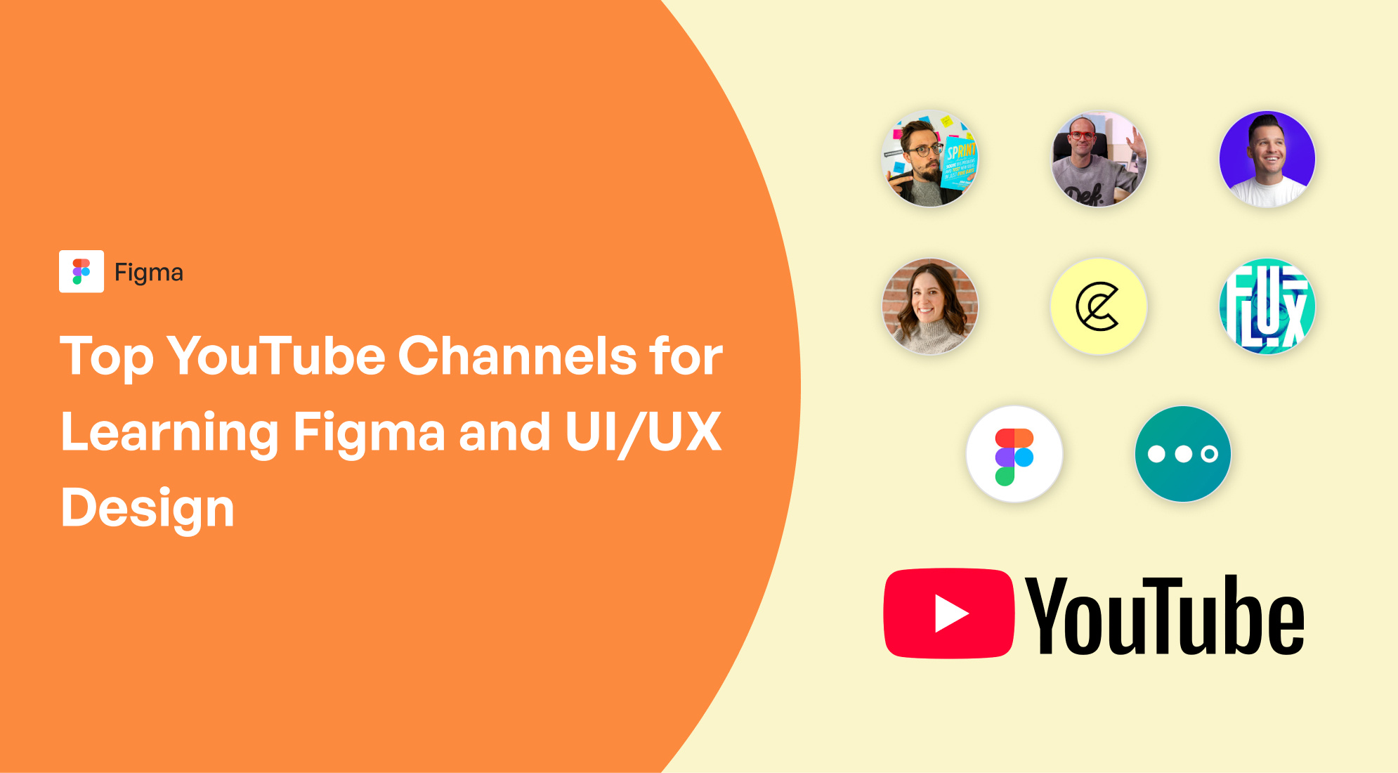 Top youtube channels for learning figma and ui ux design